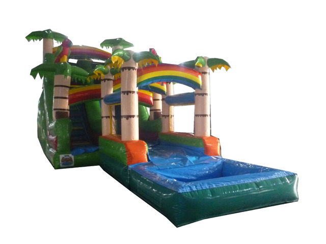 18ft Amazon Slide w/Slip N Pool 18ft Amazon Slide w/Slip N Pool