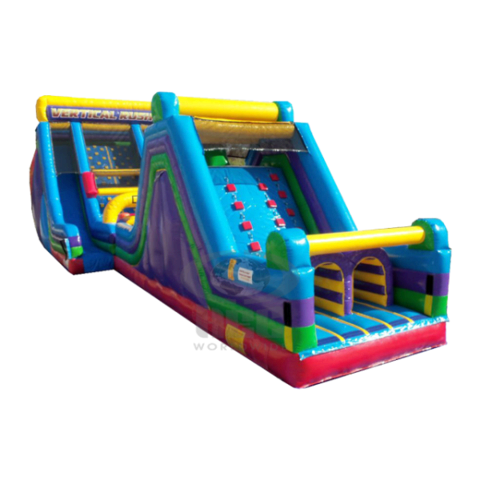 22FT Vertical Rush & 30 'Rock Climb Slide Combo 22FT Vertical Rush & 30 'Rock Climb Slide Combo