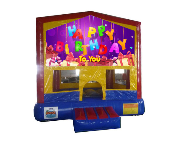 Happy Birthday Bounce House Happy Birthday Bounce House