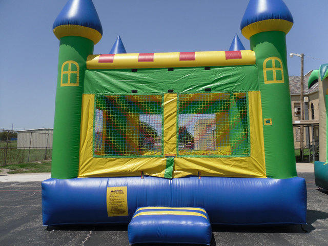 Yellow & Green Castle Bounce Yellow & Green Castle Bounce